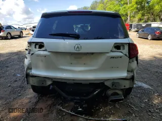 2010 Acura MDX with VIN 2HNYD2H20AH522143, listed as a Copart auction lot 52424845 with 176,799 mi miles and Salvage Title. Bid and sale history available at carsss.com. Image 6.