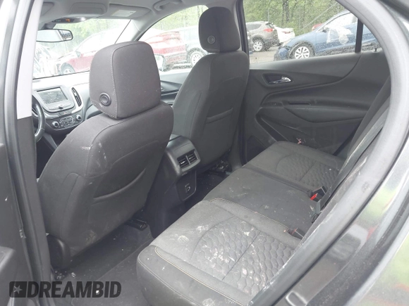 2019 Chevrolet Equinox LT z VIN 3GNAXUEVXKL219346, wystawiony jako IAAI lot #42320431 z przebiegiem 98 660 mil mil oraz . Historia ofert i sprzedaży dostępna na DreamBid. Obrazek 8.