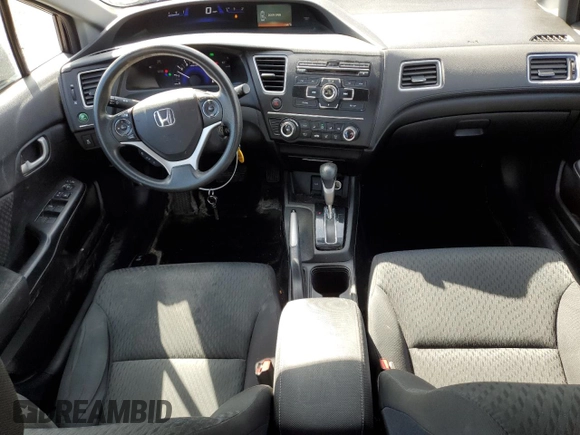 2015 Honda Civic Sedan LX with VIN 19XFB2F57FE105119, listed as a Copart auction lot 49990185 with 174,376 mi miles and Clean Title. Bid and sale history available at carsss.com. Image 8.