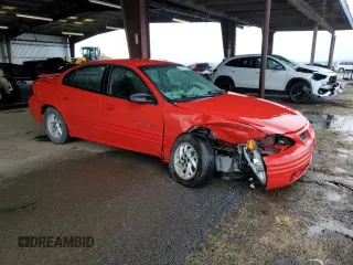 2001 Pontiac Grand Am SE1 with VIN 1G2NF52EX1C242261, listed as a Copart auction lot 82236874 with 184,935 mi miles and Salvage Title. Bid and sale history available at carsss.com. Image 4.