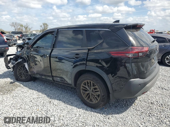 2023 Nissan Rogue S with VIN 5N1BT3AB2PC670493, listed as a Copart auction lot 47650165 with Not provided miles and Non repairable. Bid and sale history available at DreamBid. Image 2.