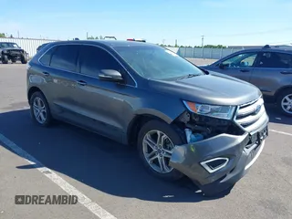 2017 Ford Edge Titanium z VIN 2FMPK4K9XHBB57584, wystawiony jako IAAI lot #42187582 z przebiegiem 81 401 mil mil oraz . Historia ofert i sprzedaży dostępna na DreamBid. Obrazek 1.