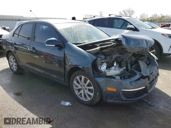 2010 Volkswagen Jetta S with VIN 3VWJX7AJ0AM010958, listed as a Copart auction lot 51334955 with 178,684 mi miles and Salvage title. Bid and sale history available at DreamBid. Image 4.