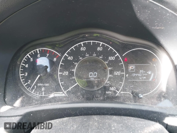 2016 Nissan Note S Plus with VIN 3N1CE2CP4GL382827, listed as a IAAI auction lot 41361028 with 134,407 mi miles and . Bid and sale history available at DreamBid. Image 7.