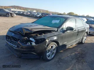 2018 Ford Fusion Hybrid SE with VIN 3FA6P0LU6JR169287, listed as a IAAI auction lot 40605294 with 137,114 mi miles. Bid and sale history available at carsss.com. Image 16.