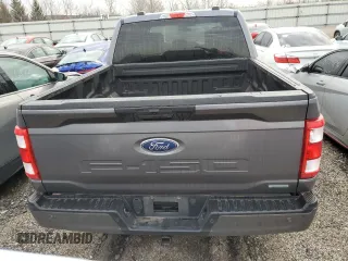 2021 Ford F-150 XL with VIN 1FTEW1EP7MFD02131, listed as a Copart auction lot 48948365 with 94,109 mi miles and Salvage Title. Bid and sale history available at carsss.com. Image 6.