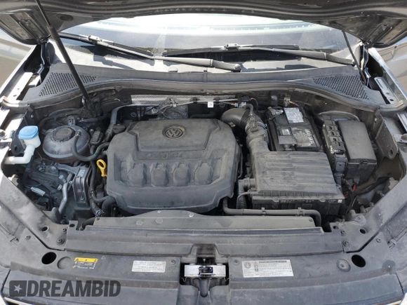2020 Volkswagen Tiguan S with VIN 3VV1B7AXXLM123021, listed as a Copart auction lot 58362715 with 88,548 mi miles and Salvage title. Bid and sale history available at DreamBid. Image 12.