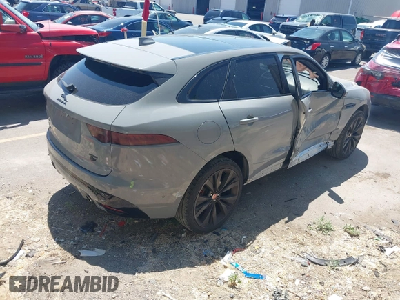 2017 Jaguar F-Pace with VIN SADCP2BV3HA048079, listed as a IAAI auction lot 42515577 with 116,610 mi miles and . Bid and sale history available at DreamBid. Image 4.