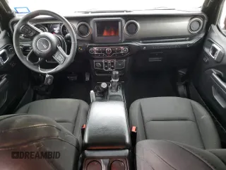 2023 Jeep Wrangler Sport S with VIN 1C4HJXDG6PW695690, listed as a Copart auction lot 45729705 with 1,584 mi miles and Salvage Title. Bid and sale history available at DreamBid. Image 8.