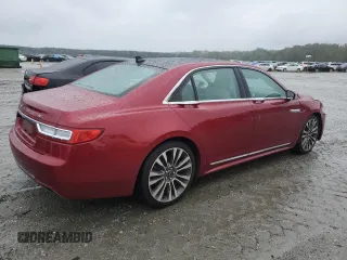 2019 Lincoln Continental Select with VIN 1LN6L9SK7K5606658, listed as a Copart auction lot 73371234 with 29,798 mi miles and Salvage Title. Bid and sale history available at carsss.com. Image 3.