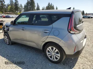 2023 Kia Soul LX with VIN KNDJ23AU6P7844417, listed as a Copart auction lot 55139825 with 27,648 mi miles and Salvage Title. Bid and sale history available at carsss.com. Image 2.