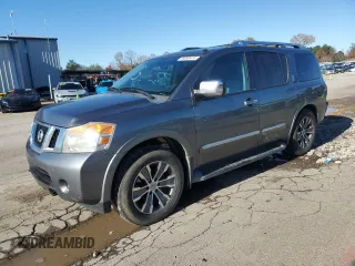2015 Nissan Armada SV z VIN 5N1BA0ND8FN622709, wystawiony jako Copart lot #84050414 z przebiegiem 233 904 mil mil oraz Szkoda całkowita • Salvage title. Historia ofert i sprzedaży dostępna na DreamBid. Obrazek 1.