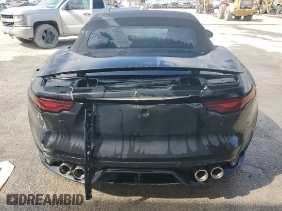 2024 Jaguar F-Type with VIN SAJD55FE3RCK83817, listed as a Copart auction lot 76881334 with 14,855 mi miles and Non Repairable. Bid and sale history available at DreamBid. Image 10.