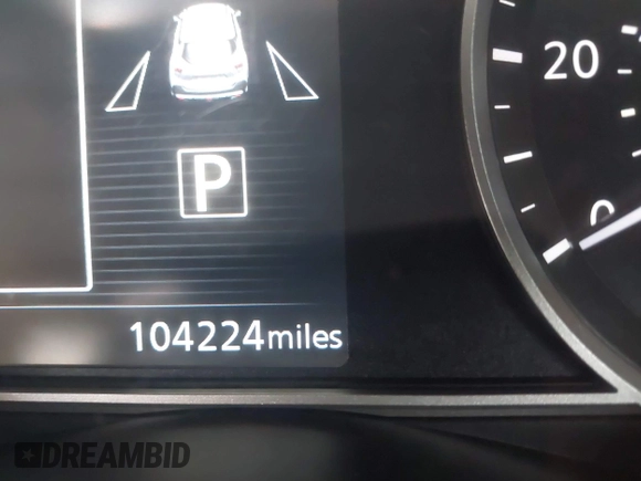 2019 Nissan Kicks SR with VIN 3N1CP5CU0KL516307, listed as a IAAI auction lot 41554064 with 104,224 mi miles. Bid and sale history available at carsss.com. Image 15.
