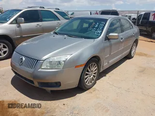 2009 Mercury Milan Premier with VIN 3MEHM081X9R622590, listed as a IAAI auction lot 42692298 with Not provided miles and . Bid and sale history available at DreamBid. Image 2.