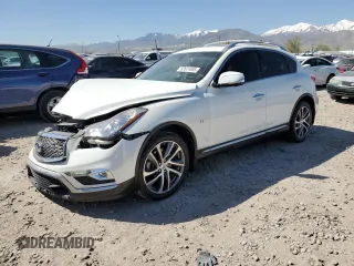 2017 Infiniti QX50 z VIN JN1BJ0RR9HM411024, wystawiony jako Copart lot #52621685 z przebiegiem 71 936 mil mil oraz Szkoda całkowita • Salvage title. Historia ofert i sprzedaży dostępna na DreamBid. Obrazek 1.