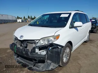 2012 Toyota Sienna XLE AAS with VIN 5TDYK3DC6CS240285, listed as a IAAI auction lot 42778248 with 122,091 mi miles and . Bid and sale history available at DreamBid. Image 2.