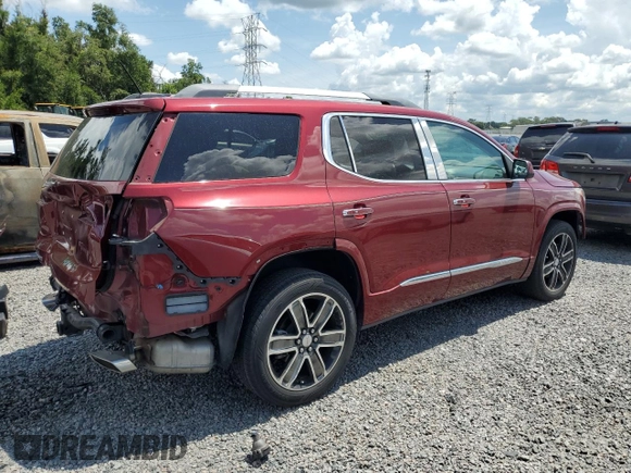2017 GMC Acadia Denali with VIN 1GKKNPLS7HZ286781, listed as a Copart auction lot 61544035 with 82,861 mi miles and Salvage title. Bid and sale history available at DreamBid. Image 3.