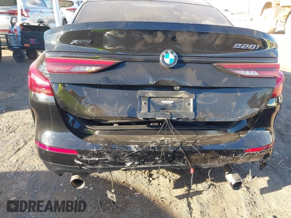 2021 BMW 2 Series 228i xDrive with VIN WBA73AK03M7H66827, listed as a IAAI auction lot 41682959 with 57,875 mi miles and . Bid and sale history available at DreamBid. Image 6.