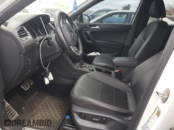 2021 Volkswagen Tiguan SE with VIN 3VV2B7AX8MM021965, listed as a Copart auction lot 53711125 with 59,554 mi miles and Salvage Title. Bid and sale history available at DreamBid. Image 7.