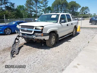 2004 Chevrolet Avalanche Z71 with VIN 3GNEK12T44G315079, listed as a IAAI auction lot 41980344 with 210,749 mi miles. Bid and sale history available at carsss.com. Image 2.
