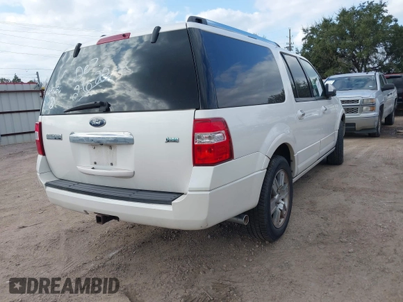 2010 Ford Expedition Max Limited with VIN 1FMJK1K59AEB47656, listed as a IAAI auction lot 41492694 with 143,496 mi miles and . Bid and sale history available at DreamBid. Image 4.