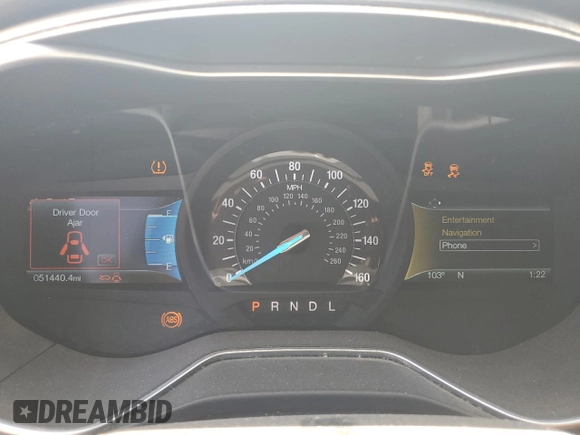 2017 Ford Fusion SE with VIN 3FA6P0H7XHR276646, listed as a Copart auction lot 61328635 with 51,440 mi miles and Clean title. Bid and sale history available at DreamBid. Image 9.