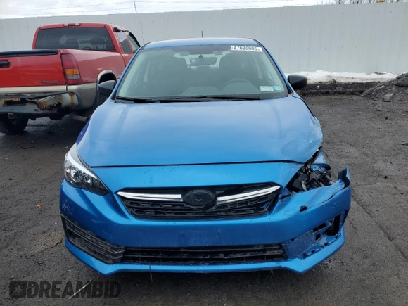 2023 Subaru Impreza with VIN 4S3GTAB60P3720467, listed as a Copart auction lot 47695905 with 21,721 mi miles and Salvage title. Bid and sale history available at DreamBid. Image 5.