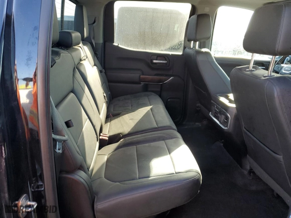 2019 GMC Sierra 1500 SLT with VIN 1GTU9DEL0KZ112829, listed as a Copart auction lot 76674524 with 91,747 mi miles and Salvage Title. Bid and sale history available at carsss.com. Image 10.