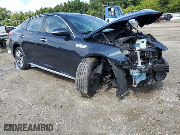 2017 Kia Optima Hybrid EX with VIN KNAGU4LE8H5010014, listed as a Copart auction lot 70926724 with 49,745 mi miles and Salvage Title. Bid and sale history available at carsss.com. Image 4.