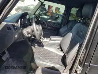 2017 Mercedes-Benz G-Class AMG G 63 with VIN WDCYC7DF1HX275973, listed as a Copart auction lot 77462924 with 105,043 mi miles and Salvage Title. Bid and sale history available at carsss.com. Image 7.