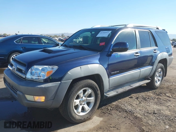 2003 Toyota 4Runner SR5 with VIN JTEZT14R238001097, listed as a IAAI auction lot 41266011 with 180,905 mi miles. Bid and sale history available at carsss.com. Image 17.
