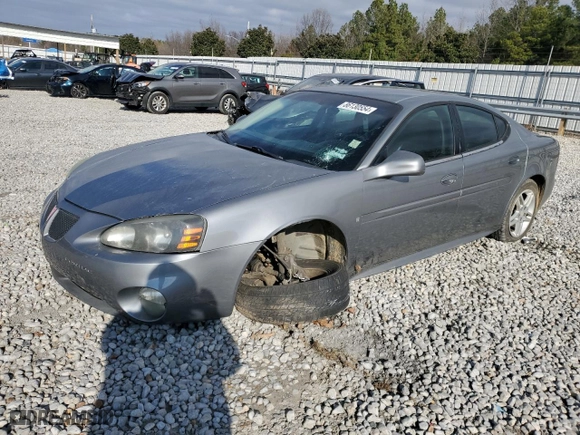 2007 Pontiac Grand Prix GT with VIN 2G2WR554471145683, listed as a Copart auction lot 86130554 with 158,165 mi miles and Salvage Title. Bid and sale history available at carsss.com. Image 1.