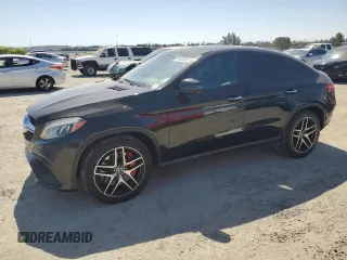 2017 Mercedes-Benz GLE 63 S AMG with VIN 4JGED7FB4HA049652, listed as a Copart auction lot 64383855 with 48,400 mi miles and Clean title. Bid and sale history available at DreamBid. Image 1.