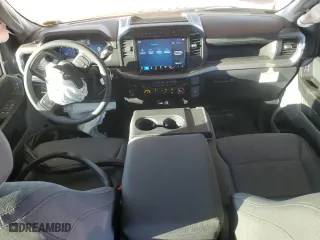 2024 Ford F-150 XL with VIN 1FTFW1L51RKD07071, listed as a Copart auction lot 76510574 with 965 mi miles and Salvage Title. Bid and sale history available at carsss.com. Image 8.