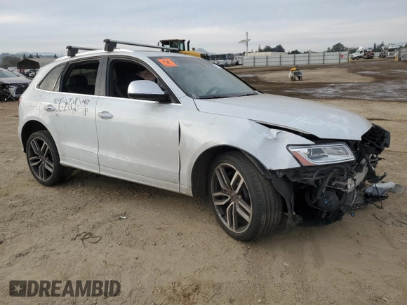 2015 Audi SQ5 Premium Plus with VIN WA1CGBFP2FA089530, listed as a Copart auction lot 42582305 with 136,449 mi miles and Salvage title. Bid and sale history available at DreamBid. Image 4.