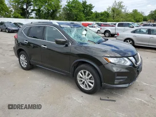 2017 Nissan Rogue SV with VIN KNMAT2MV9HP575486, listed as a Copart auction lot 58192295 with 102,343 mi miles and Clean title. Bid and sale history available at DreamBid. Image 4.