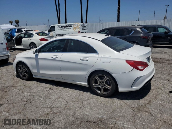 2019 Mercedes-Benz CLA 250 with VIN WDDSJ4EB6KN749419, listed as a Copart auction lot 64517735 with 73,323 mi miles and Salvage title. Bid and sale history available at DreamBid. Image 2.