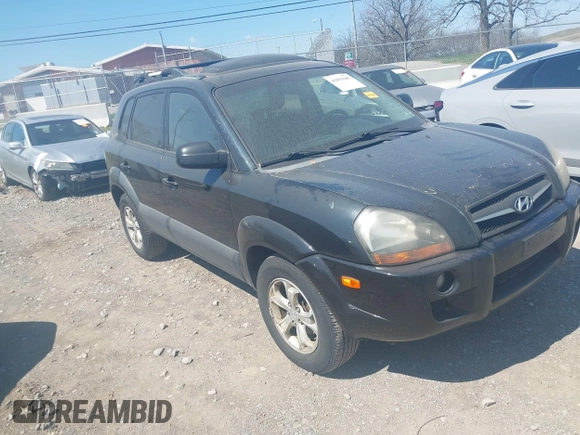 2009 Hyundai Tucson Limited with VIN KM8JN72D19U946110, listed as a IAAI auction lot 41893685 with 161,884 mi miles. Bid and sale history available at carsss.com. Image 1.