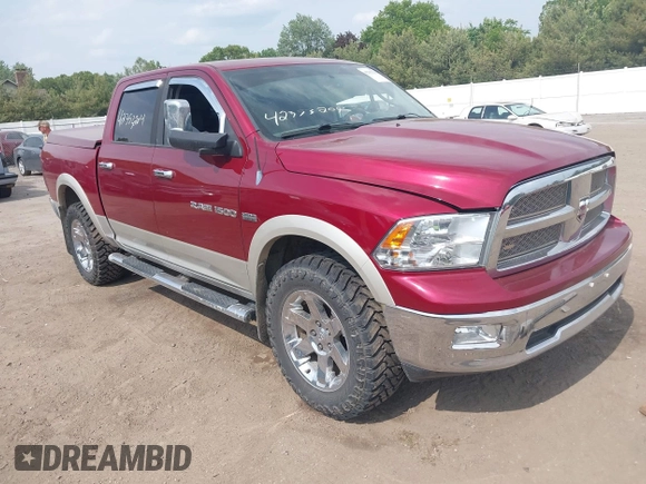 2011 Ram 1500 Big Horn with VIN 1D7RV1CT4BS600232, listed as a IAAI auction lot 42353204 with 97,086 mi miles and . Bid and sale history available at DreamBid. Image 1.
