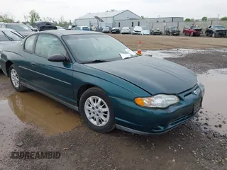 2001 Chevrolet Monte Carlo LS z VIN 2G1WW12E919231874, wystawiony jako IAAI lot #42133043 z przebiegiem 131 992 mil mil oraz . Historia ofert i sprzedaży dostępna na DreamBid. Obrazek 1.