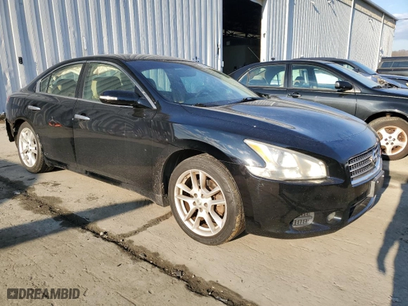 2009 Nissan Maxima 3.5 S with VIN 1N4AA51E89C847360, listed as a Copart auction lot 88412435 with 141,520 mi miles and Salvage Title. Bid and sale history available at carsss.com. Image 4.
