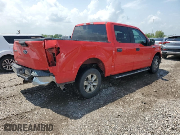 2015 Ford F-150 XL with VIN 1FTEW1CG6FKF15424, listed as a Copart auction lot 54177965 with 64,819 mi miles and Salvage Title. Bid and sale history available at DreamBid. Image 3.
