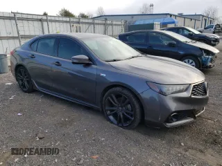 2020 Acura TLX w/A-Spec Pkg with VIN 19UUB1F61LA003177, listed as a Copart auction lot 85491164 with 91,967 mi miles and Salvage Title. Bid and sale history available at carsss.com. Image 4.