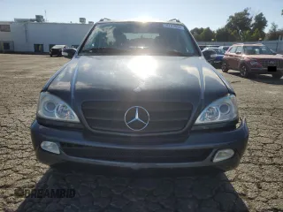 2002 Mercedes-Benz M-Class with VIN 4JGAB54E82A297805, listed as a Copart auction lot 76741804 with 222,776 mi miles and Salvage Title. Bid and sale history available at carsss.com. Image 5.