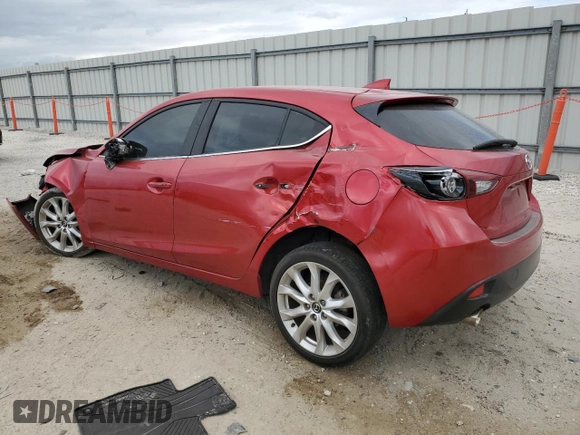 2015 Mazda 3 S Grand Touring with VIN JM1BM1M32F1274293, listed as a Copart auction lot 49552605 with Not provided miles and Salvage title. Bid and sale history available at DreamBid. Image 2.