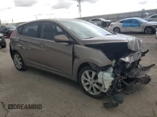 2012 Hyundai Accent SE with VIN KMHCU5AE1CU018668, listed as a Copart auction lot 49094965 with 162,405 mi miles and Salvage Title. Bid and sale history available at carsss.com. Image 4.