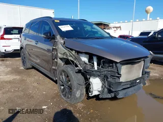 2019 Kia Sorento LX V6 with VIN 5XYPG4A56KG600188, listed as a IAAI auction lot 41347390 with 79,098 mi miles. Bid and sale history available at carsss.com. Image 1.