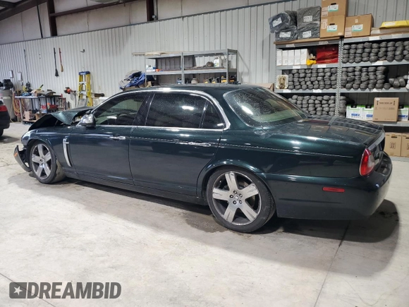 2008 Jaguar XJ Vanden Plas with VIN SAJWA82B98SH23225, listed as a Copart auction lot 73074654 with 162,900 mi miles and Salvage Title. Bid and sale history available at carsss.com. Image 2.