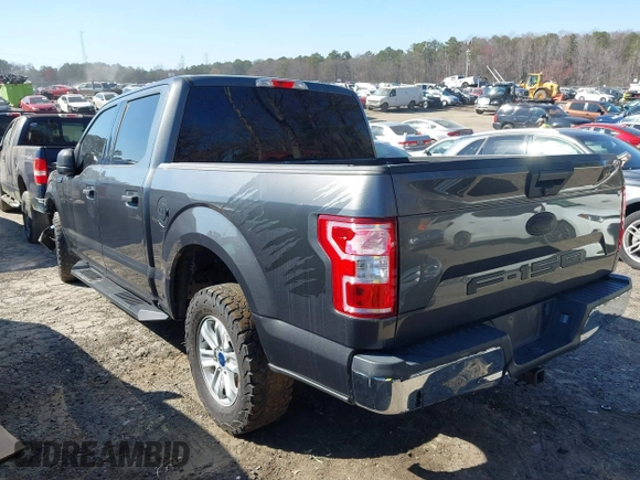 2019 Ford F-150 XL with VIN 1FTEW1C50KFB20429, listed as a IAAI auction lot 41714932 with 134,876 mi miles and . Bid and sale history available at DreamBid. Image 3.